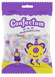 Маршмеллоу mini цветной со вкусом малины и черники 40 гр