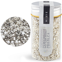 Посыпка фирменная MIXIE "Серебряная свадьба" 50 гр